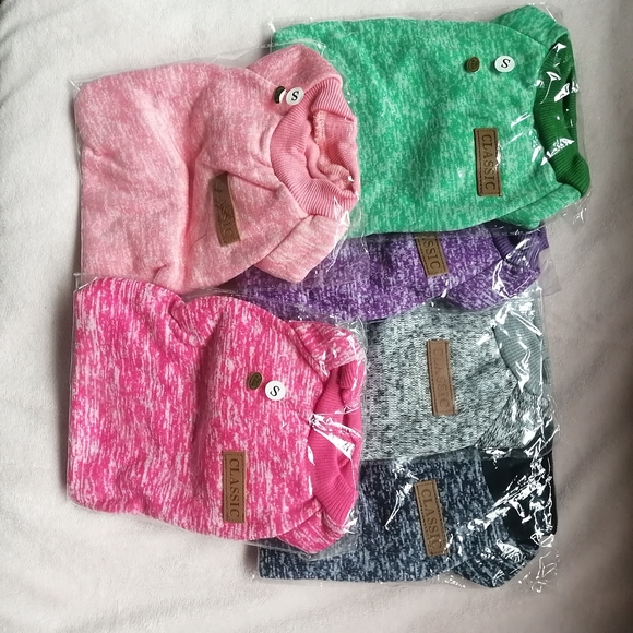 $20 for 4 New Dog clothes Sweater warm Dog Pajamas various colors and sizes - Picture 8 of 11